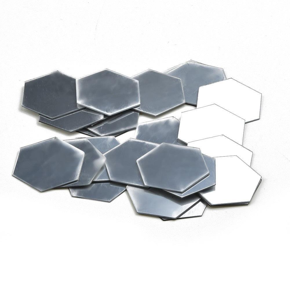 Self Adhesive DIY 3D Mirror Wall Sticker Hexagon Home Decor Mirror Decor Stickers Art Wall Decoration Stickers