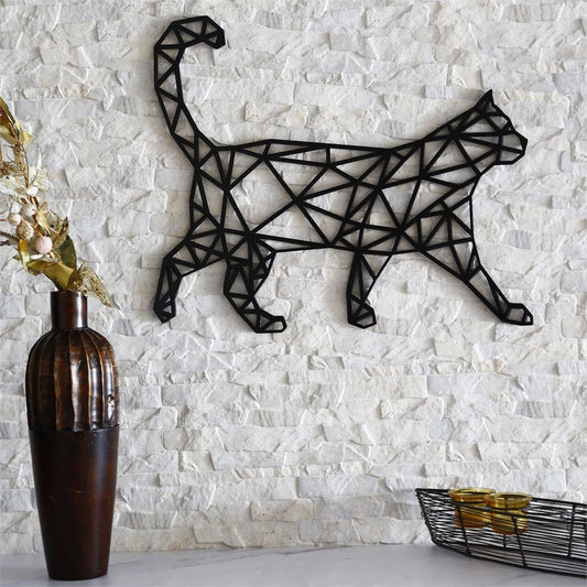 Cat Wall Art Standing