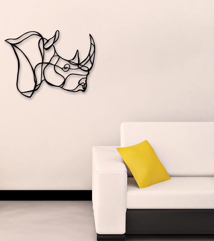 Rhinoceros Wall Art